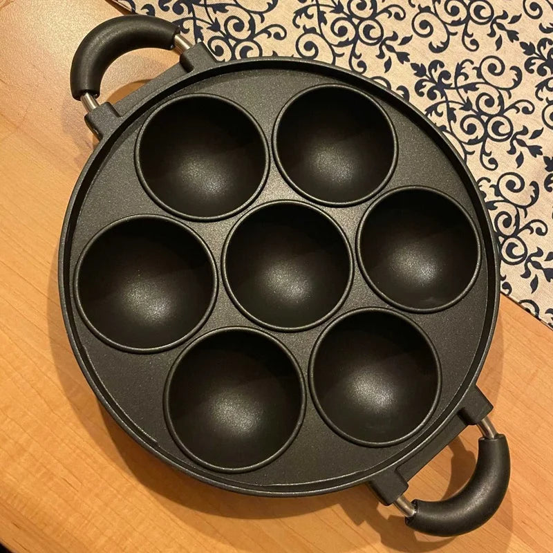 7-Hole Breakfast Mini Pan Cake Pot
